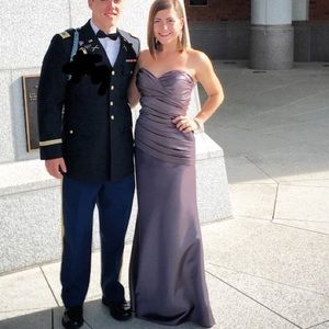 Gray Bill Levkoff Formal Dress